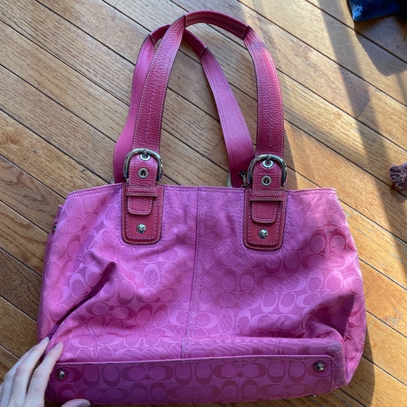 Coach Handbags - Pink Coach Bag
